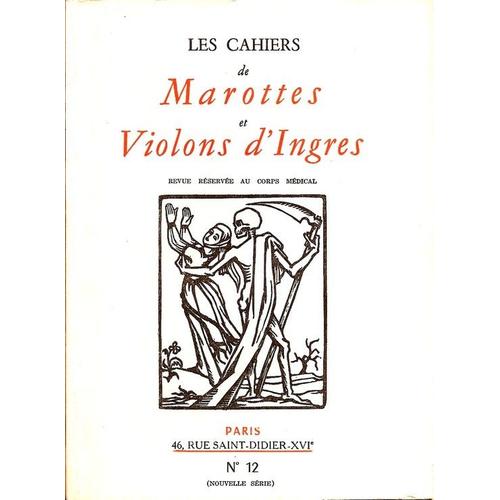 Les Cahiers De Marotte Et Violons D'ingres    N° 12  ( Nouvelle Série )  Mars-Avril 1951