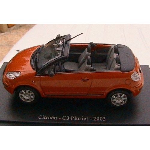 Citroen C3 Pluriel 2003 Universal Hobbies Orange 1/43-Universal Hobbies
