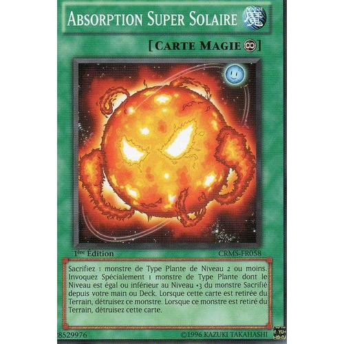 Absorption Super Solaire 1ère Édition, Réf : Crms-Fr058