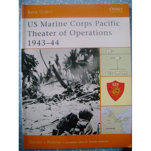 Us Marine Corps Pacific Theater Of Operations 1943-44