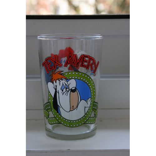 Verre Amora Tex Avery "La Chasse Aux Papillons