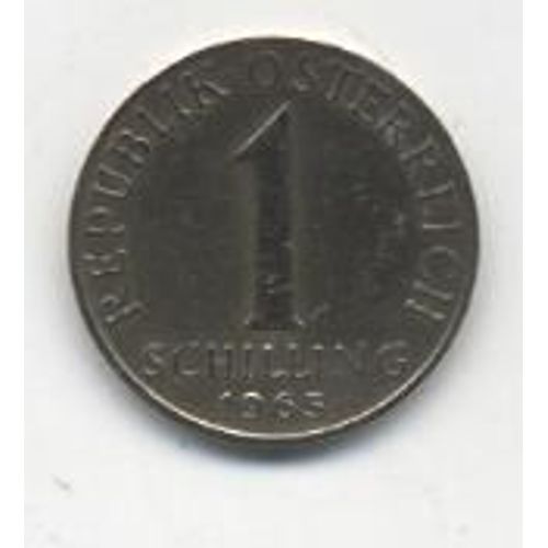Autriche 1 Schilling 1965