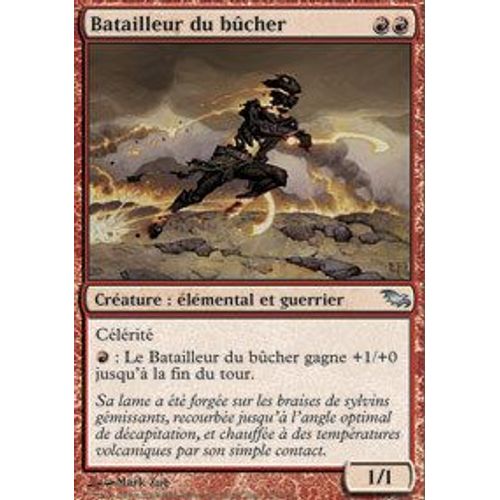 Batailleur Du Bûcher  - Magic Mtg - Sombrelande 103 - U