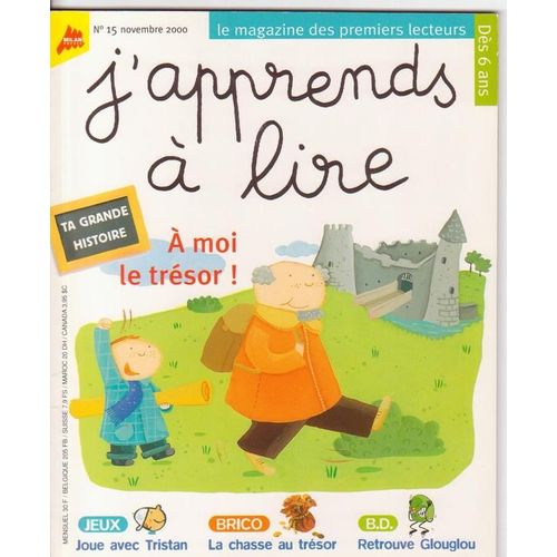J'apprends À Lire  N° 15 : À Moi Le Trésor