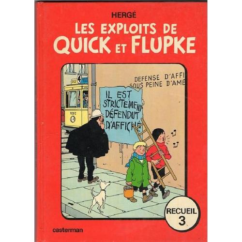 Les Exploits De Quick Et Flupke-Recueil 3