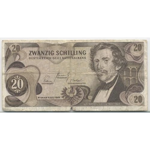 Autriche 20 Schilling 1967
