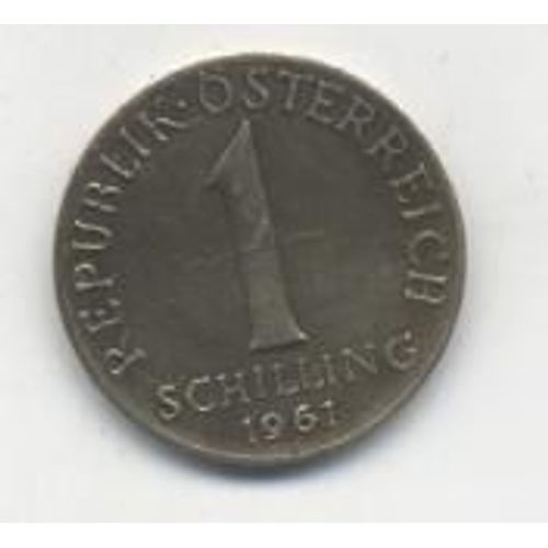 Autriche 1 Schilling 1961