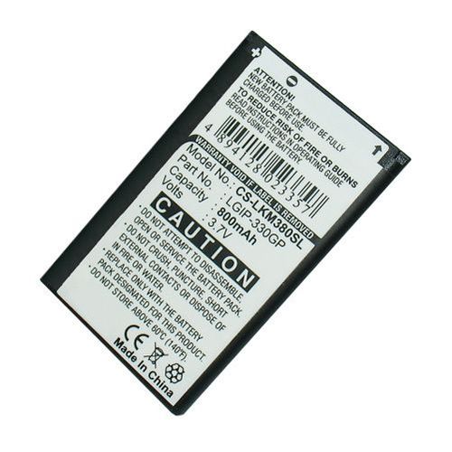 Batterie Haute Performance Li-Ion 800mah Pour Lg Km380, Kt520, Kf300, Kf750, Kf755, Kf240, Kf245, Km500, Km385, Km386, Ks360