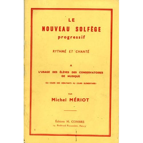 Le Nouveau Solfège Progressif
