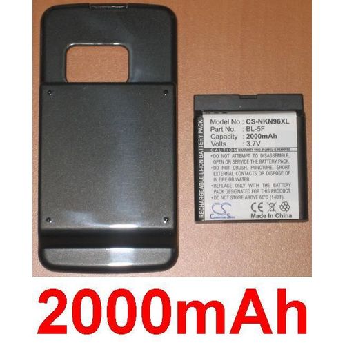 Batterie Lithium Compatible Pour Nokia N96 - N 96 - N96i