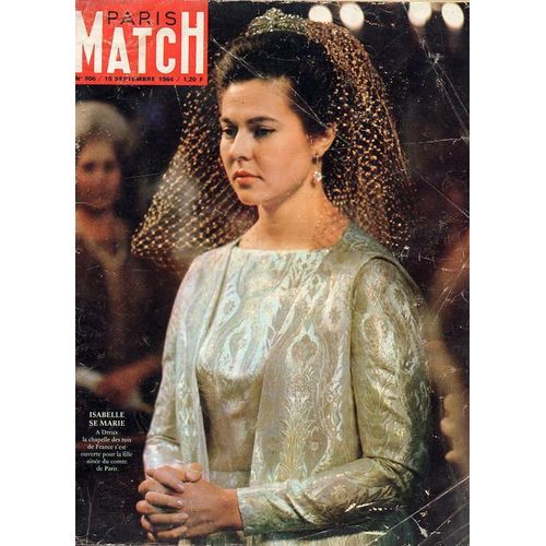 Paris Match Du 19 Septembre 1964  N° 806 : Madame De Gaulle Steve Mac Queen Monica Vitti Antonioni Jean-Paul Belmondo Jules Dassin Melina Mercouri