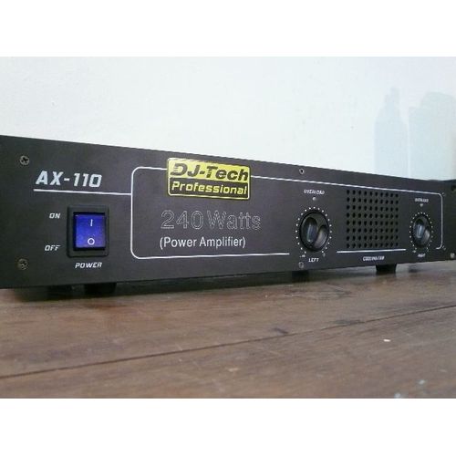 DJ Tech AX110 - Amplificateur de puissance
