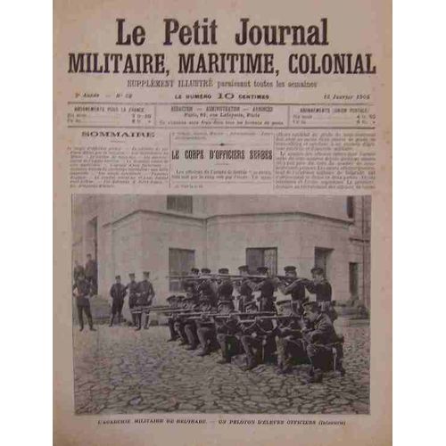 Les Corps D'officiers Serbes.