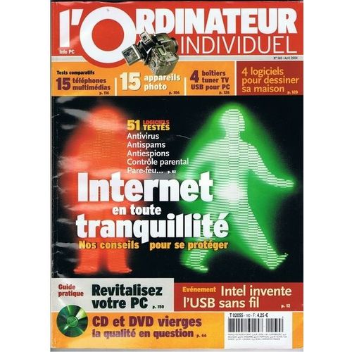 L'ordinateur Individuel N° 160 : Internet En Toute Tranquilité
