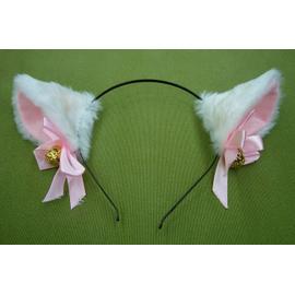 Serre Tete Oreille De Chat Noir Avec Clochettes Pour Cosplay Deguisement Modele Japonais Rakuten