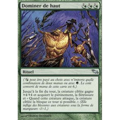 Dominer De Haut  - Magic Mtg - Sombrelande 131 - U