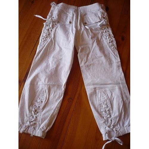 Pantalon Jennyfer Blanc Taille 36 Très Original