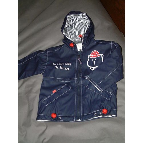Blouson Bleu Marine Printemps Poupinet