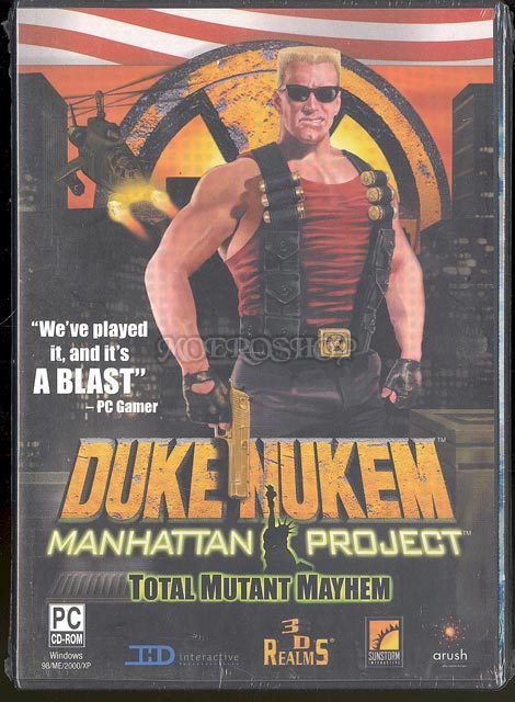 Duke Nukem Manhattan Project Total Mutant Mayhem - Pc - Uk