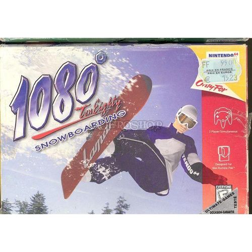 1080 Snowboarding - Nintendo 64 - Us