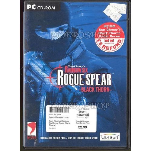 Rainbow Six Rogue Spear Black Thorn - Pc - Uk