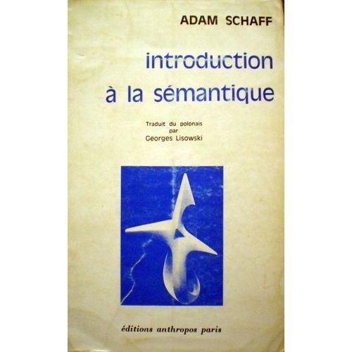 Introduction A La Semantique