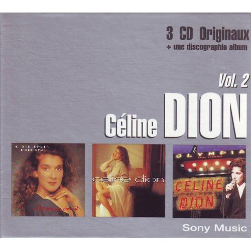 Coffret Céline Dion : Des Mots Qui Sonnent  ; Des Mots Qui Sonnent ; Céline Dion À L'olympia
