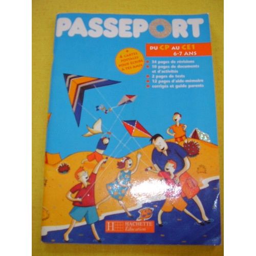 Passeport Cp/Ce1 6/7 Ans