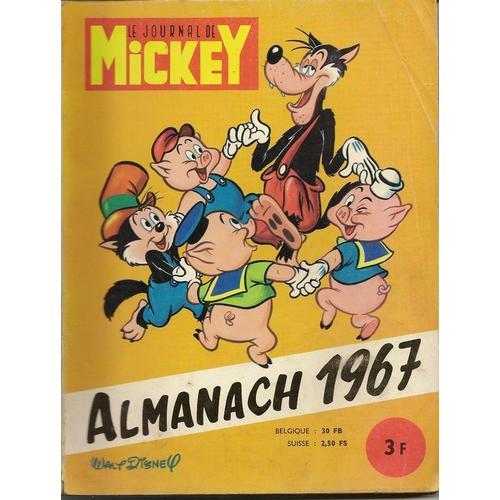 Le Journal De Mickey: Almanach 1967