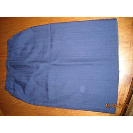 Jupe Christine Laure Taille 40 Bleu Marine