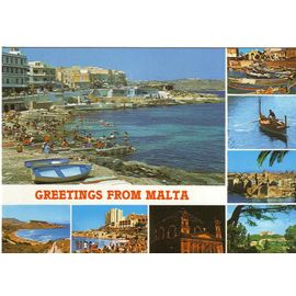 Grèce  -Greetings From Malta