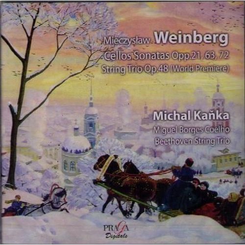 Weinberg; Sonates Pour Violoncelle Op.21,63 Et 72. Trio À Cordes Op.48