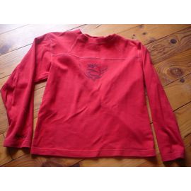 T-Shirt Rip Curl 12 Ans Rouge Manches Longues