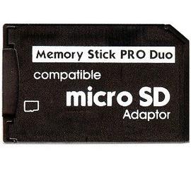 Mini lecteur de carte mémoire Pro Duo, 100 pièces, adaptateur de