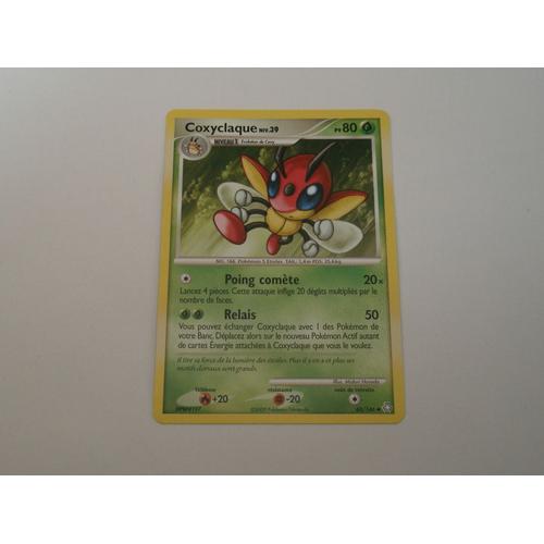 Carte Pokemon Coxyclaque Niv 39 Pv 80 60/146