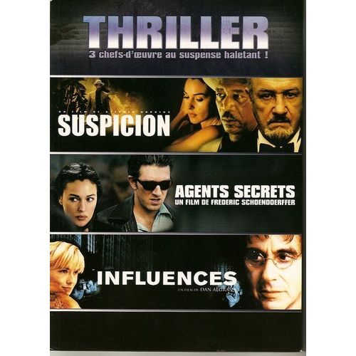 Thriller - Coffret - Suspicion + Agents Secrets + Influences - Pack