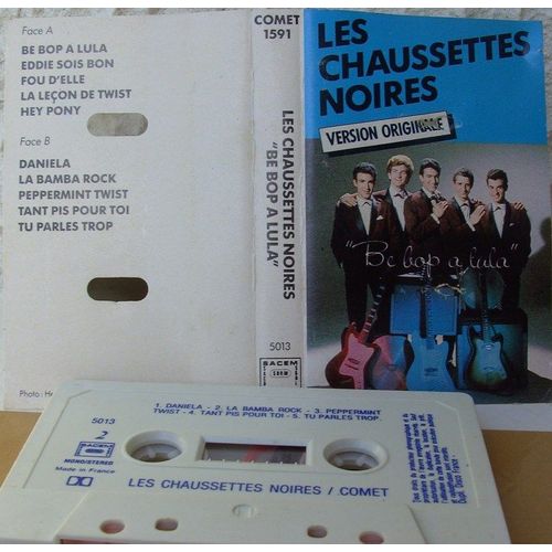 Les Chaussettes Noires : Be Bop A Lula - Cassette Audio