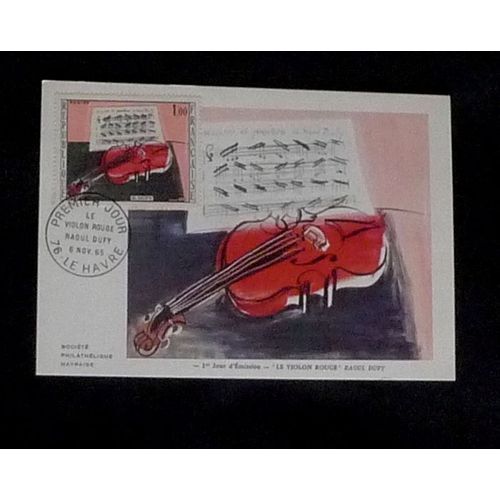 Raoul Dufy - Le Violon Rouge