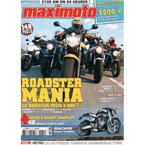 Maximoto  N° 84 : Roadster Mania