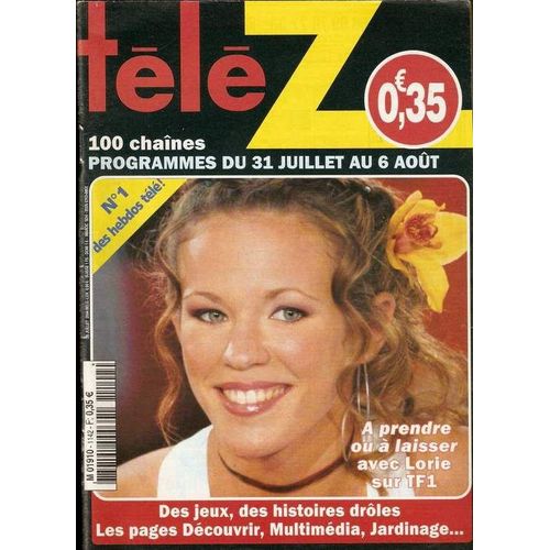 Télé Z  N° 1142 : À Prendre Ou À Laisser Avec Lorie