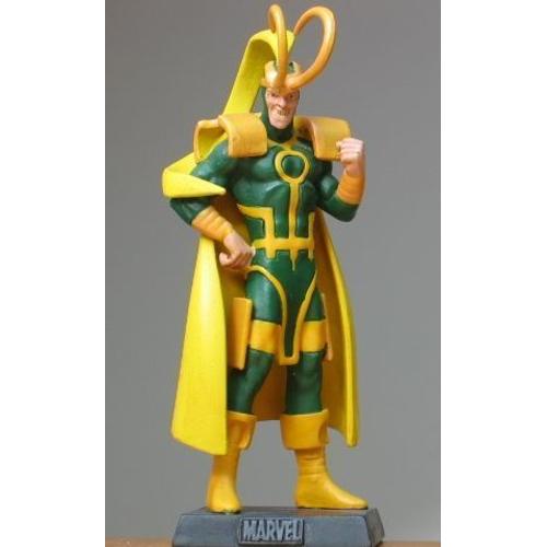 Super Heroes Marvel La Collection Officielle - N°37 Loki - Figurine En Plomb