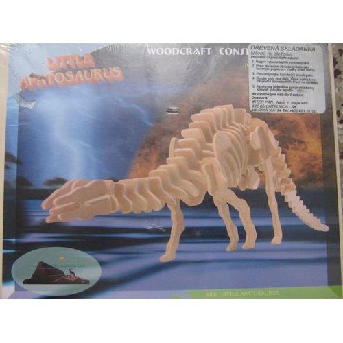 Puzzle 3d En Bois Woodcraft - Little Apatosaurus"