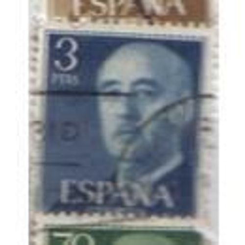 Timbre Espagne 3 Pesetas