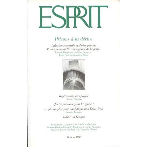 Esprit N°10 Oct 1995