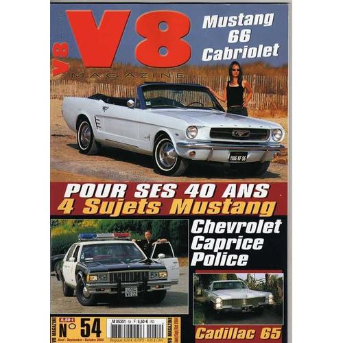 V8 N° 54 : Mustang 66 Cabriolet