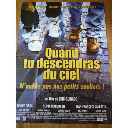 Quand Tu Descendras Du Ciel D'éric Guirado  - Affiche De Cinéma 120 X 160 Cm