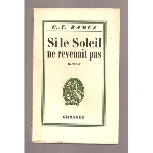 Si Le Soleil Ne Revenait Pas
