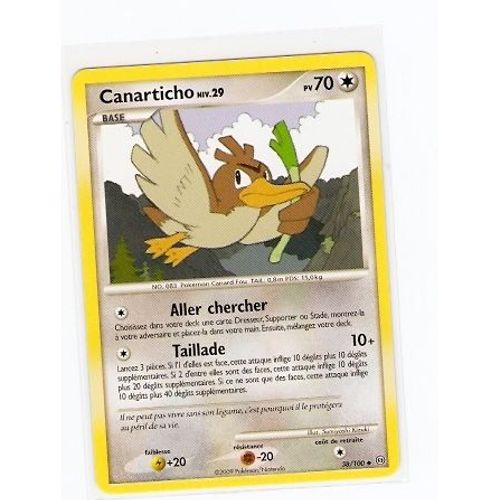 Canarticho Niv 29 70pv 38/100 Diamant Et Perle Tempête