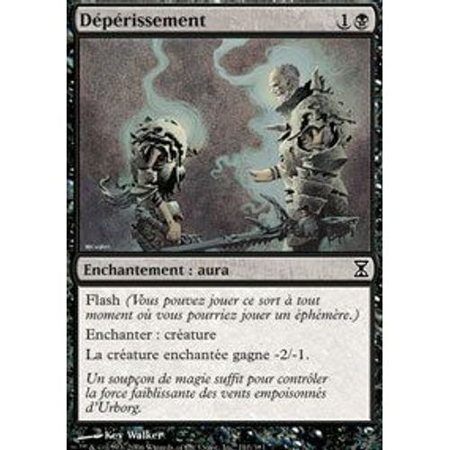 Dépérissement  - Magic Mtg - Spirale Temporelle 110 - C