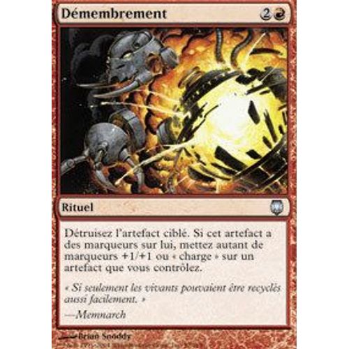 Démembrement  - Magic Mtg - Sombracier 57 - U